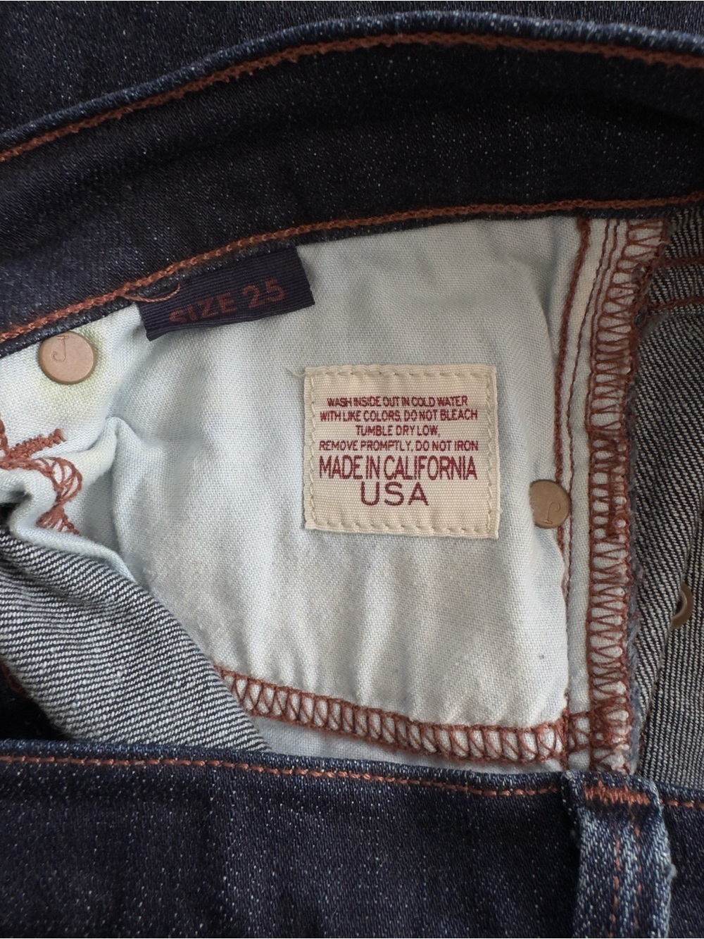 J Brand Dark Navy Ankle Slim Jeans - Picture 9 of 10